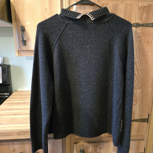 Lilla P Charcoal Knit Sweater - Picture 7 of 9